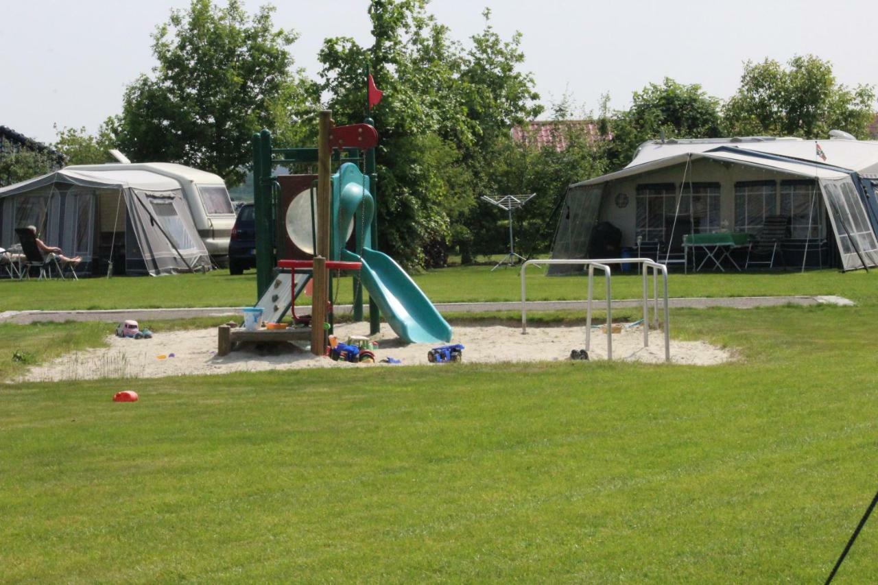 Hofgalow Chalet Op Camping "De Stal" Drijber Экстерьер фото
